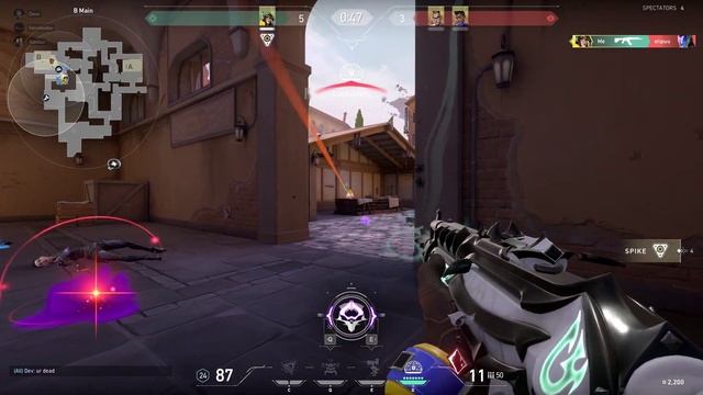 Valorant | 1v4 clutch смотреть онлайн