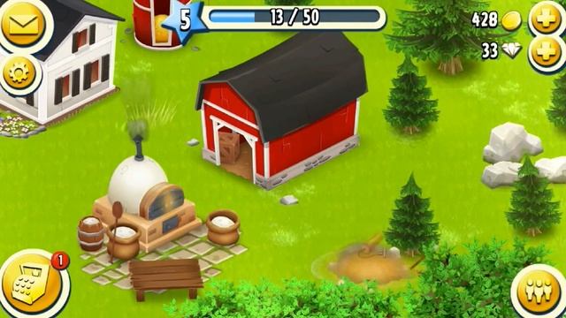 У НАС СОБСТВЕННАЯ ФЕРМА! - Hay Day смотреть онлайн