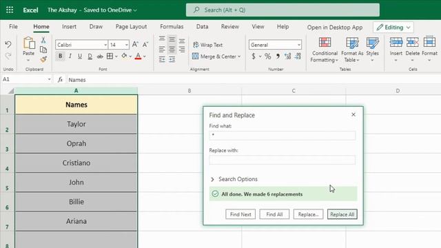 Delete First Name or Last Name in Excel смотреть онлайн