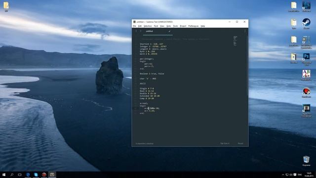 Pascal - #1/Паскаль - Типы данных и константы смотреть онлайн