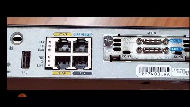 CISCO ROUTER MODEL 1841 an INTRODUCTION смотреть онлайн