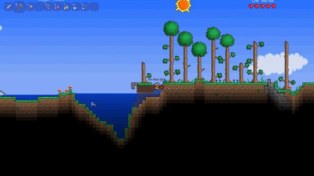 Terraria (01) 1ª Guerra Em Terraria смотреть онлайн