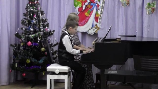 Дуэт:Бруннер Михаил,Чукавина Ирина Александровна.Норвежский танец. Григ смотреть онлайн