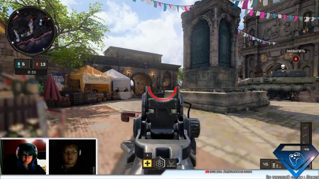 Call of Duty: Black Ops 4 - Первый стрим по игре в мультиплеере вместе с Танюшкой. Релиз игры. смотреть онлайн