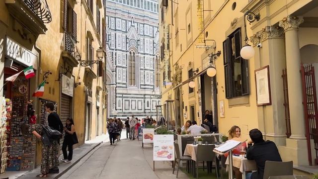 [4K]?? Pisa & Florence: Half Day Tour Of Pisa, Galleria Dell'Accademia, Piazzale Michelangelo.  202