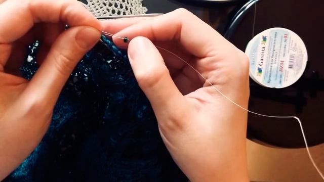 Закрепление бисера(бусин) смотреть онлайн