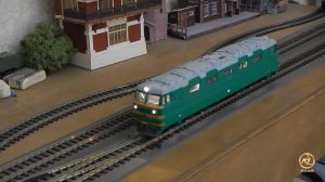 Ходовая часть для модели электровоза ВЛ60 из журнальной серии "Наши поезда" издательства Модимио.