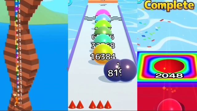 Best Mobile Game ? Triple Games // SLICE IT ALL vs BALL RUN INFINITY vs BALL RUN 2048 смотреть онлайн
