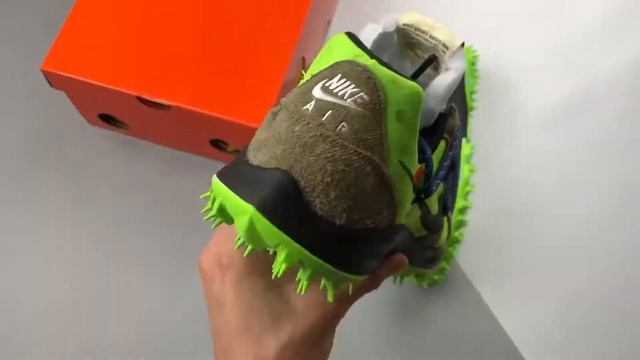 OFF-WHITE x Nike Zoom Terra Kiger 5 Electric Green (W) смотреть онлайн