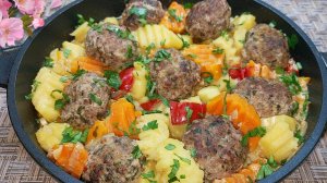 Часто готовлю на ужин это Блюдо из Простых продуктов в одной посуде. Просто, Сытно и Вкусно