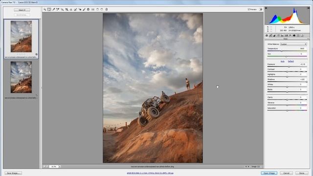 How to Recover and Process an Underexposed RAW Photo in Lightroom or Photoshop смотреть онлайн