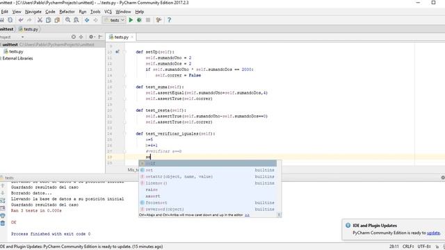 Tutorial unittest Capítulo 4: assertEqual y assertNotEqual смотреть онлайн