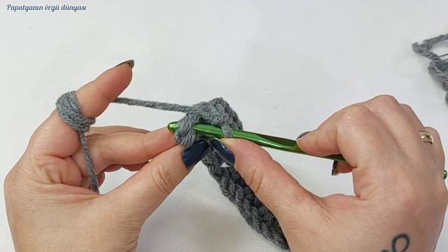 Muhteşem👍💯tığ işi çok kolay bay bayan atkı modeli yapılışı смотреть онлайн