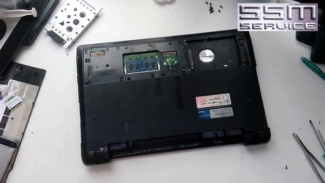 Как собрать ноутбук Asus K53S смотреть онлайн