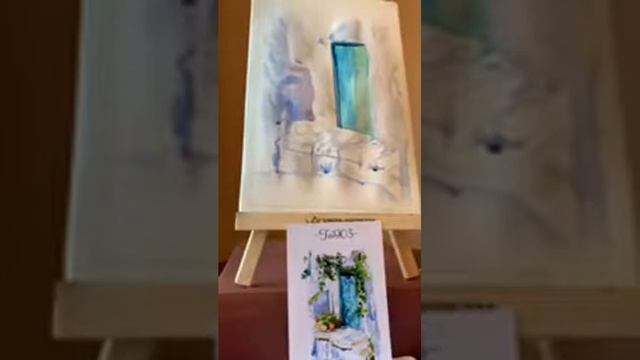 Художник Irina Radyuk. Пишем Солнечное крылечко акварелью. (Арт Студия НЕБО). смотреть онлайн