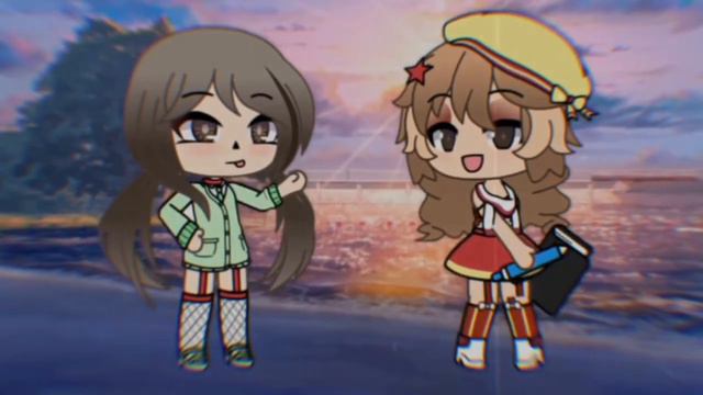– Что самое малое что ты видел? – Добро в людях... [Meme]| Gacha life смотреть онлайн
