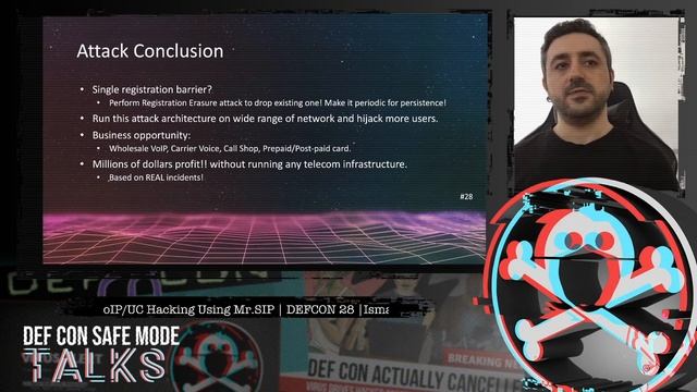 DEF CON Safe Mode - Ismail Melih Tas, Kubilay Ahmet Kucuk - Practical VoIPUC Hacking Using Mr SIP смотреть онлайн