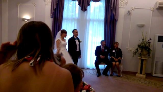 Свадьба Олеси и Игоря - кольца смотреть онлайн
