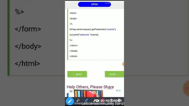 JSP scriptlet Tags смотреть онлайн
