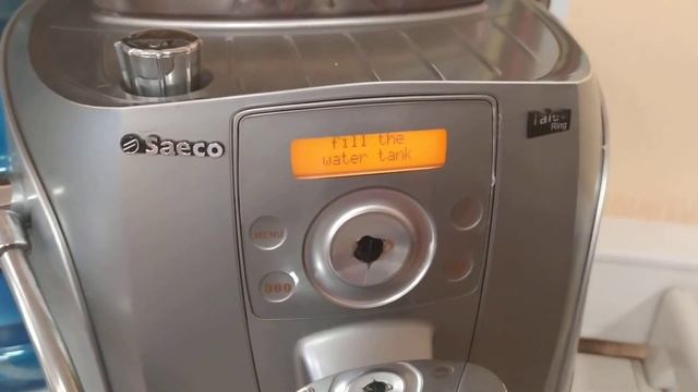 Saeco Talea Ring. Система подачи воды из большой ёмкости.