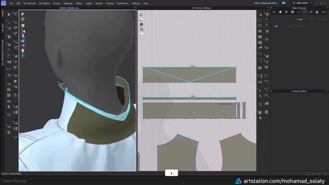 Process of creating women's Jacket Marvelous Designer / CLO +Project File смотреть онлайн