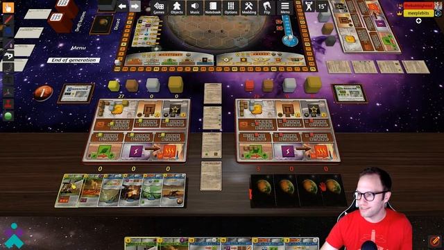 Terraforming Mars | Tabletop Simulator смотреть онлайн