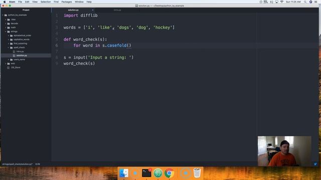 Python Challenge: Spell Check смотреть онлайн