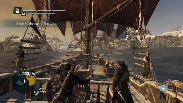 "Assassin's Creed: Rogue" walkthrough (100% sync) Sequence 6, Memory 3: No Laws but Our Own смотреть онлайн