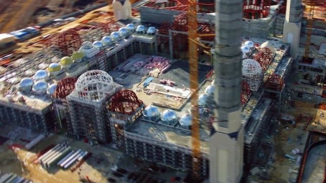 Строительство самой большой мечети в Центральной Азии смотреть онлайн