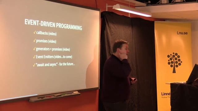 1DV023 - L01 - Kursintro och "The Node Platform" смотреть онлайн