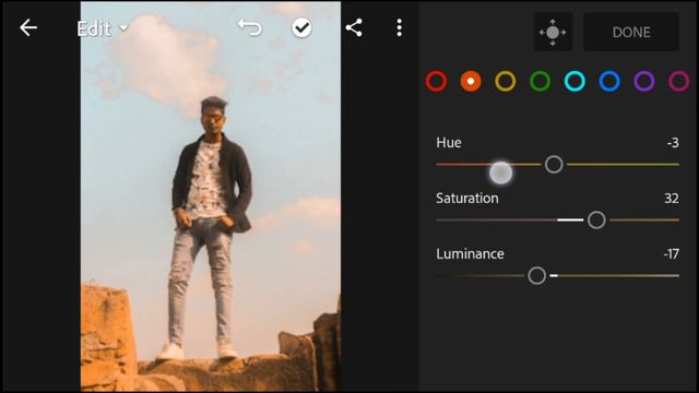 How To Retouching Photo Lightroom || Orange And Teal Cinematic Effect Lightroom смотреть онлайн