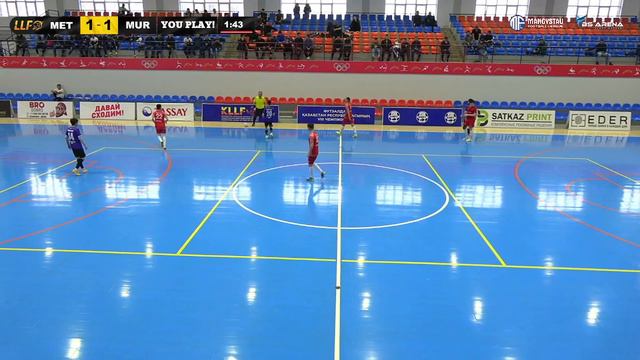 VIII Чемпионат РК по футзалу - Актау 24! «Металлург (Ақсу)» vs «Murager (Ақтау)» смотреть онлайн