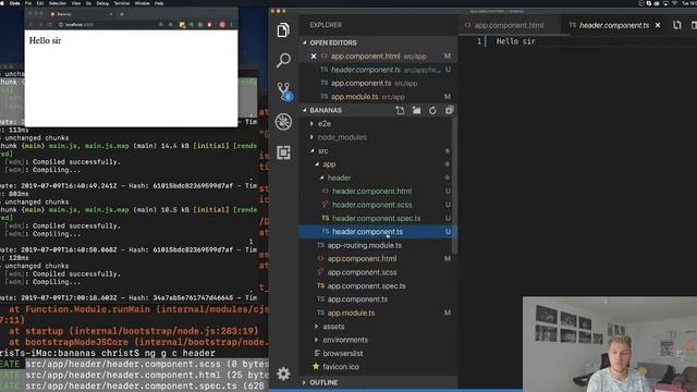 How to create Components vs Directives in Angular (Version 8 ) | #2020 #AngularComponents смотреть онлайн