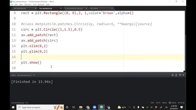 Robotics Lec 2: Python Animations (Fall 2022) смотреть онлайн