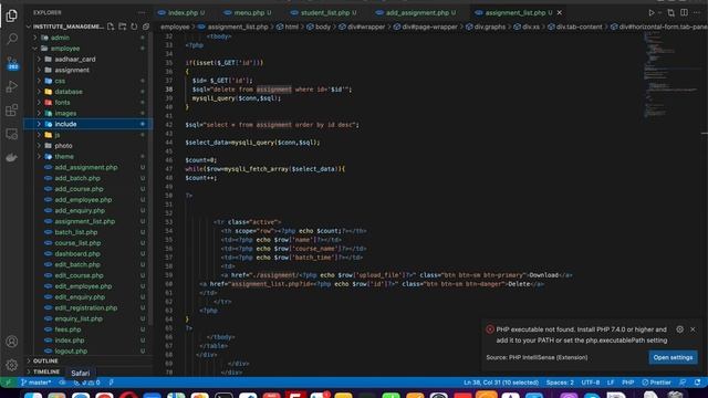 Institute Management Software using PHP MySQLi Part 24 | 2022 смотреть онлайн