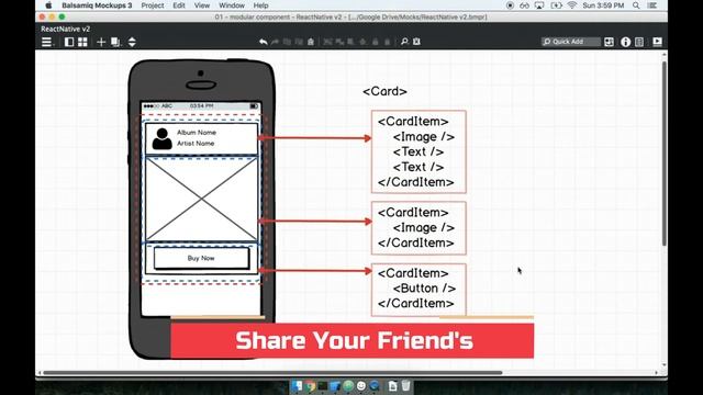 35 - Fantastic Reusable Components the Card in React Native смотреть онлайн