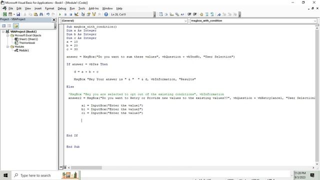 Vb YesNo example - How to Use VBA Msgbox with Vb Yes No button part 2 - Gokultech смотреть онлайн