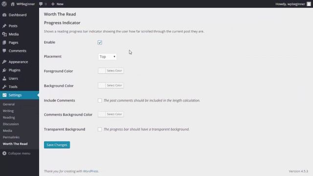 How to Add a Reading Progress Bar in WordPress Posts смотреть онлайн