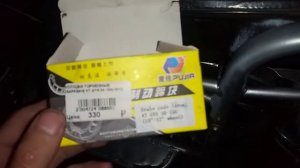 замена тормозных колодок на мопеде альфа, переходите в описание