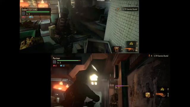 resident evil revelations 2 Gameplay Split screen multiplayer смотреть онлайн