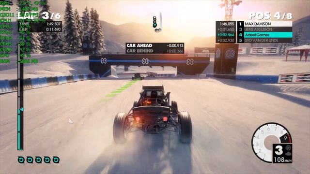 Dirt 3 - GTX 1060 3GB FX 6300 Benchmark смотреть онлайн