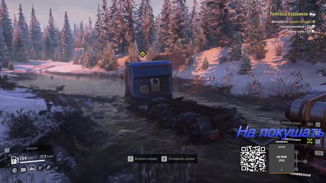 SnowRunner( конфиг RTX4070ti + 16 GB + моник 4к 144 герца)