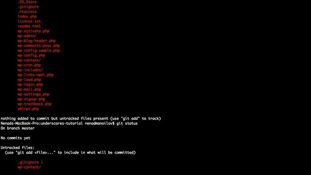 Git with GitHub and .ignore files смотреть онлайн