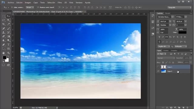 Photoshop CS6 Introductorio 37 Filtros de Deformación смотреть онлайн