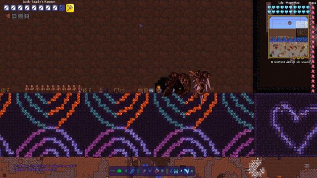 Terraria Supreme Buffed Paladins Hammer vs Calamity Mod Boss Rush смотреть онлайн