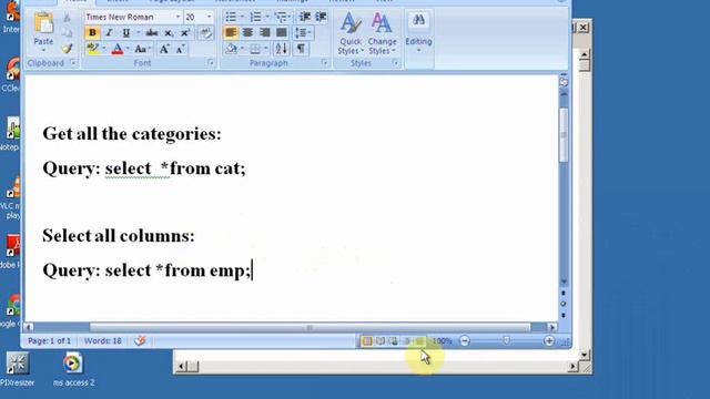 Use Of Queries - part 04 by pakitzone смотреть онлайн