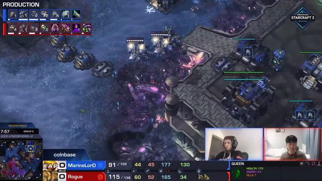 [2021 DH Winter] Группа C | Матч 1: Rogue (Z) vs. MarineLord (T) смотреть онлайн