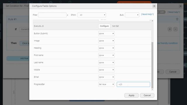Setting a progress bar value from a condition смотреть онлайн