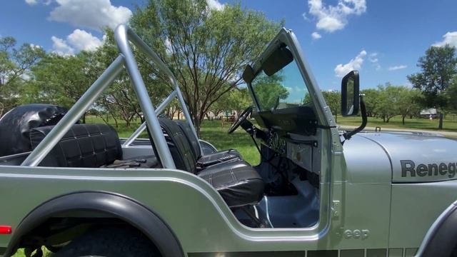 1979 Jeep CJ-5 Silver Anniversary Special Edition Renegade 258ci I6 PS PB 4x4 Nicely Restored смотреть онлайн