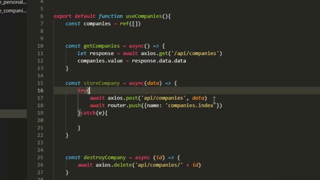 Crud Laravel 8 y Vue.js v3 con composition Api - Parte 4 смотреть онлайн